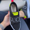 Tênis Elástico Feminino Gucci Mulher Luxuosa